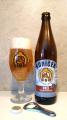 Konicek - Osel, svetle nealkoholicke pivo lahev a sklenice