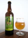 Ogar - Summer ALE, Session IPA lahev a sklenice