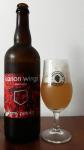 Cerny potoka - Icarion Wings 10°, Session NEIPA lahev a sklenice