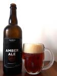 Tovarna - Amber Ale 13°, Sigle Hop Amber Ale lahev a sklenice