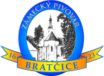 logo znacky piva Bratcice logo Zameckeho pivovaru Bratcice