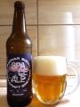 U Bizona - Space Ale,  lahev a sklenice