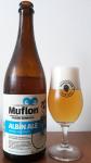 Muflon Albin ALE 9°,  lahev a sklenice