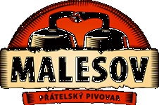 logo znacky piva Malesov logo piva Malesov