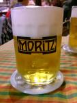 Moritz - svetla 11°,  pullitr piva Moritz - svetla 11°