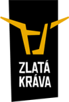 logo znacky piva Zlata krava logo Zlata krava