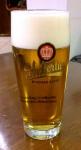 Hubertus svetly lezak Medium 11°,  sklenice piva Hubertus svetly lezak 11°