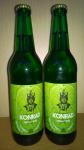 Konrad Zeleny kral, svetly ochuceny lezak s bylinnym extraktem E141 lahev piva Konrad Zeleny kral