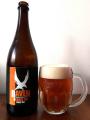 Raven - Orange IPA, Fruit IPA lahev a sklenice