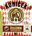 Konicek - Zeleznik 18%, Svetly extra special etiketa