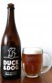 Duck & dog - Pale Ale 12°,  lahev a sklenice