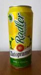 Zlatopramen Radler Citron,   plechovka