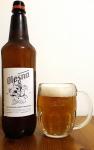 Olesna - Chateau Oats 13°, oat pale ale lahev a sklenice