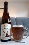 Lobec - Wild, Belgian - style Ale ( archivni pivo 2019 ) lahev a sklenice